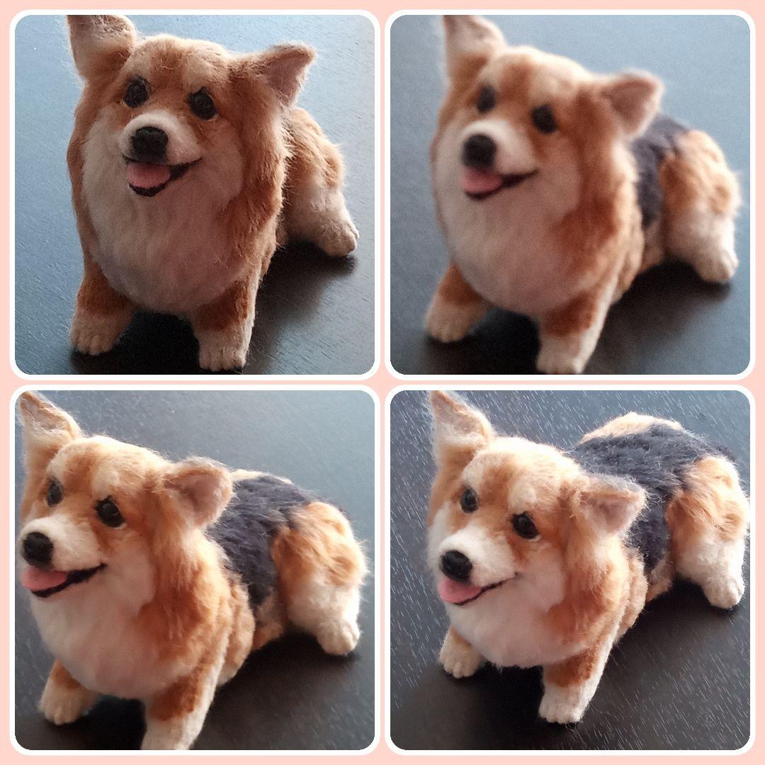 愛犬の羊毛フェルトオーダー制作・わんちゃん・メモリアル