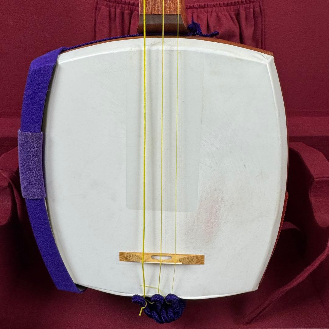三味線 ケース付き 津軽三味線 お稽古三味線 ツタヤ楽器