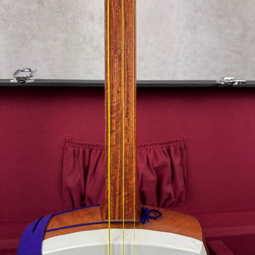 三味線 ケース付き 津軽三味線 お稽古三味線 ツタヤ楽器