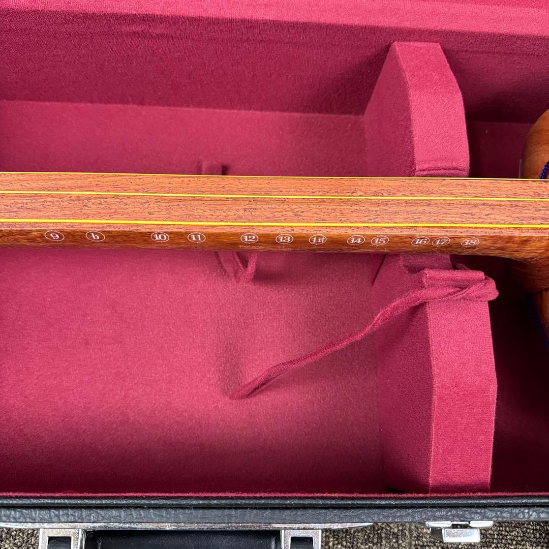 三味線 ケース付き 津軽三味線 お稽古三味線 ツタヤ楽器