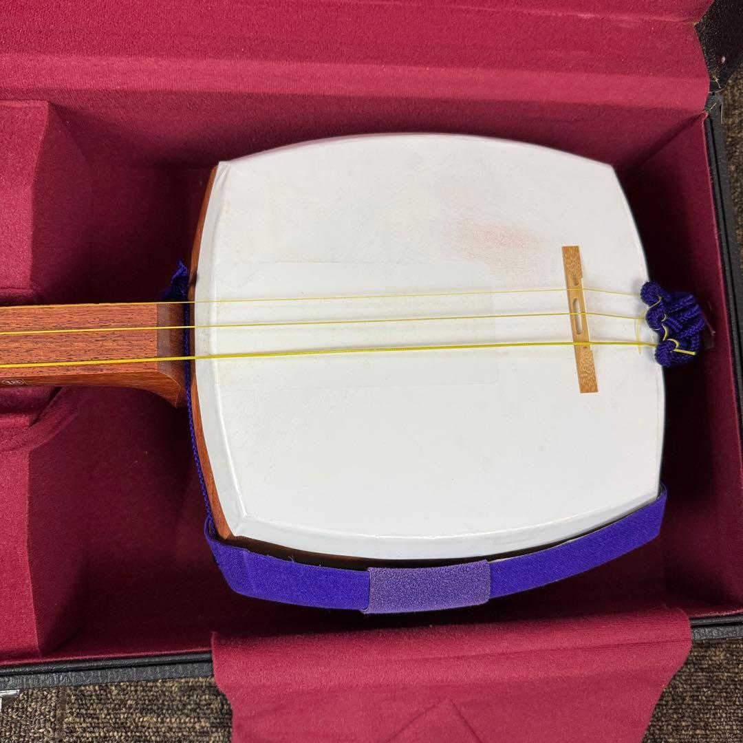三味線 ケース付き 津軽三味線 お稽古三味線 ツタヤ楽器