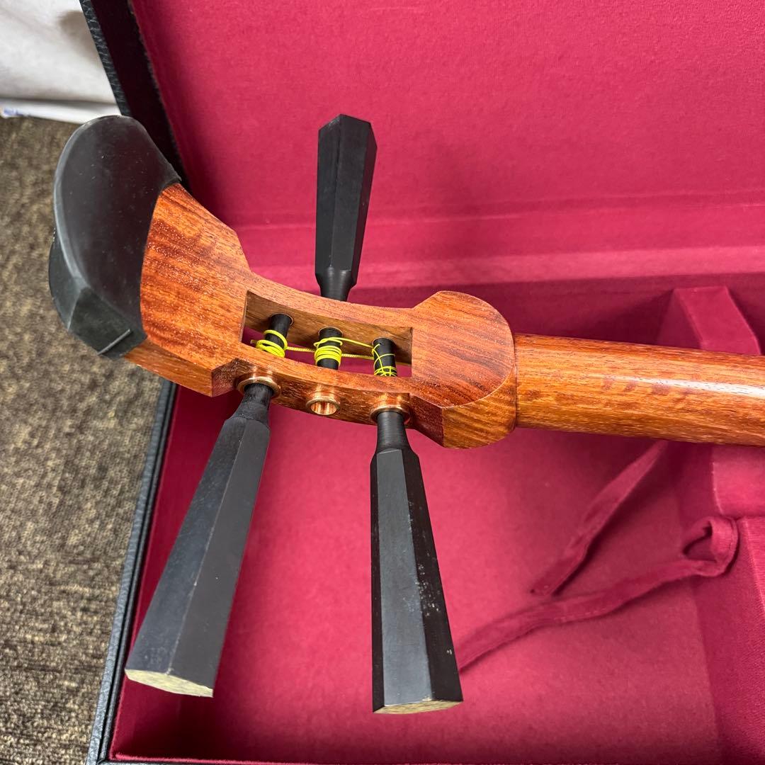 三味線 ケース付き 津軽三味線 お稽古三味線 ツタヤ楽器