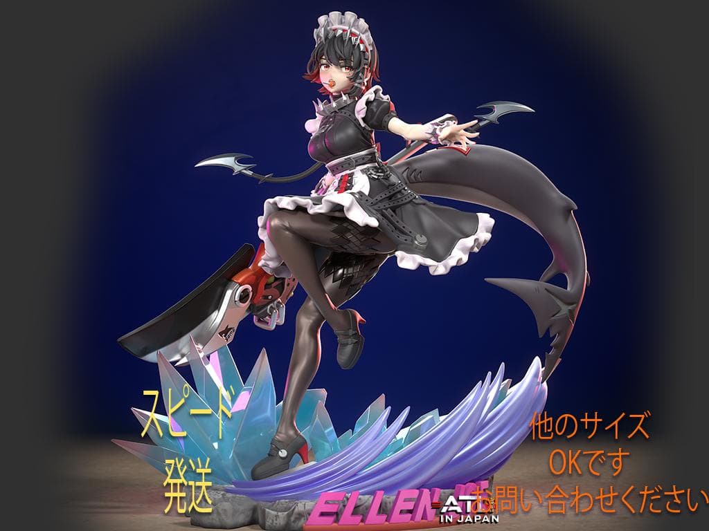 ガレージキット 1/10 ゼンゼロ エレン・ジョー 未塗装未組立 - メルカリ