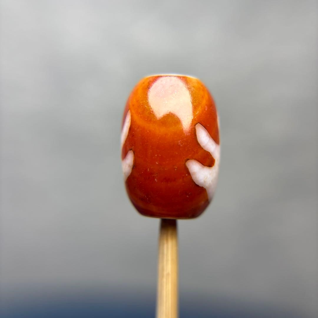 あずきちゃん瑪瑙　九紫離火天珠　1-64