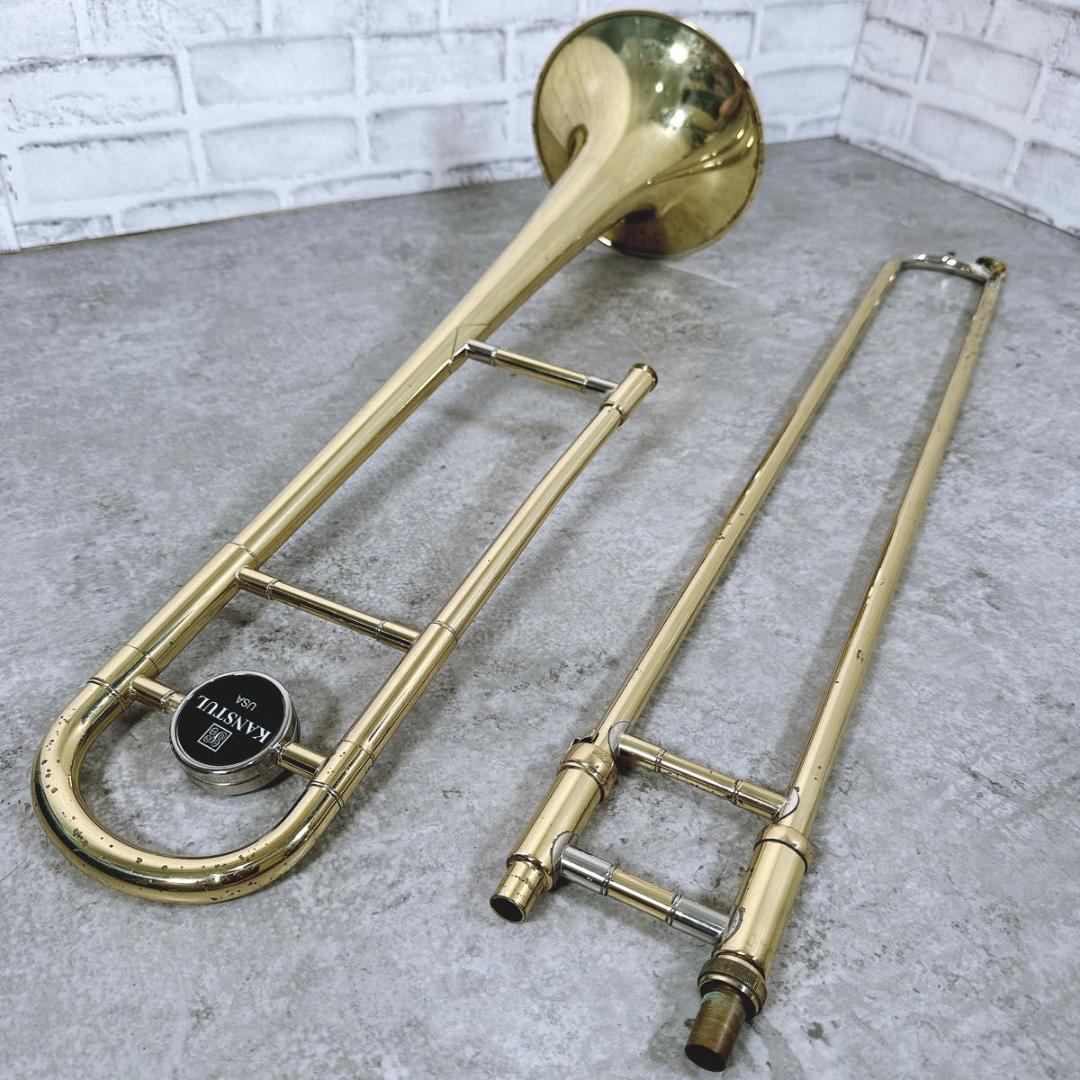 希少 KANSTUL カンスタル 750 トロンボーン 細菅 ビンテージ - メルカリ