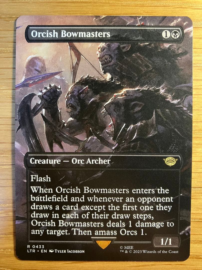 オークの弓使い4枚セット英語