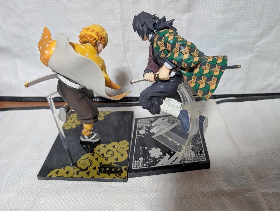 鬼滅の刃 一番くじ 冨岡義勇 フィギュア　我妻善逸　 不死川実弥　幼少期の錆兎