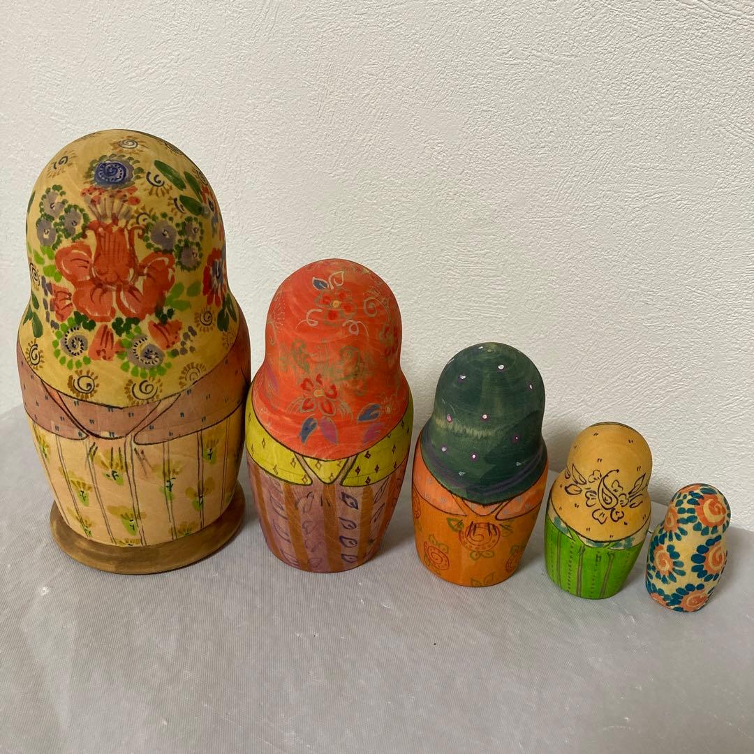 マトリョーシカ エレナ ドミトリエワ あひる にわとり 花 作家