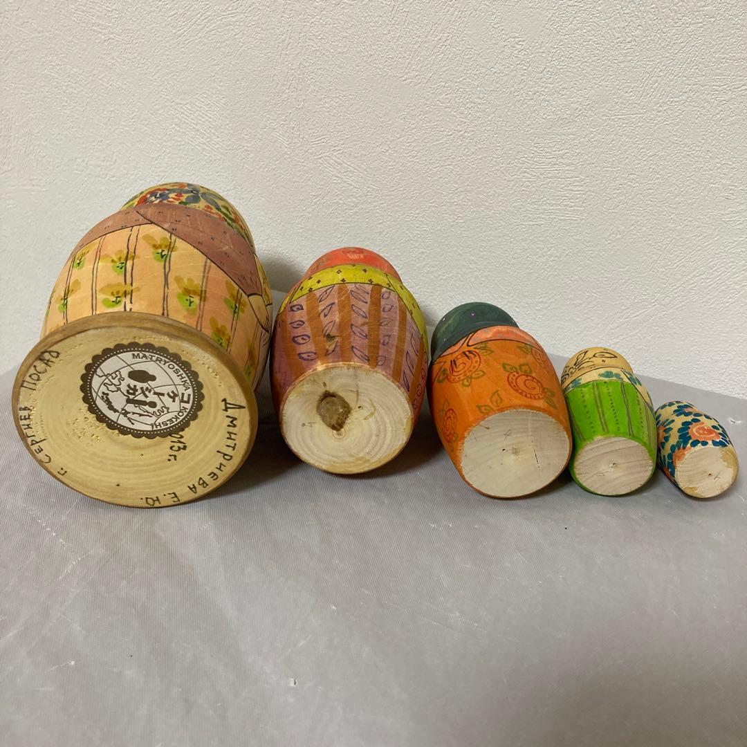 マトリョーシカ エレナ ドミトリエワ あひる にわとり 花 作家