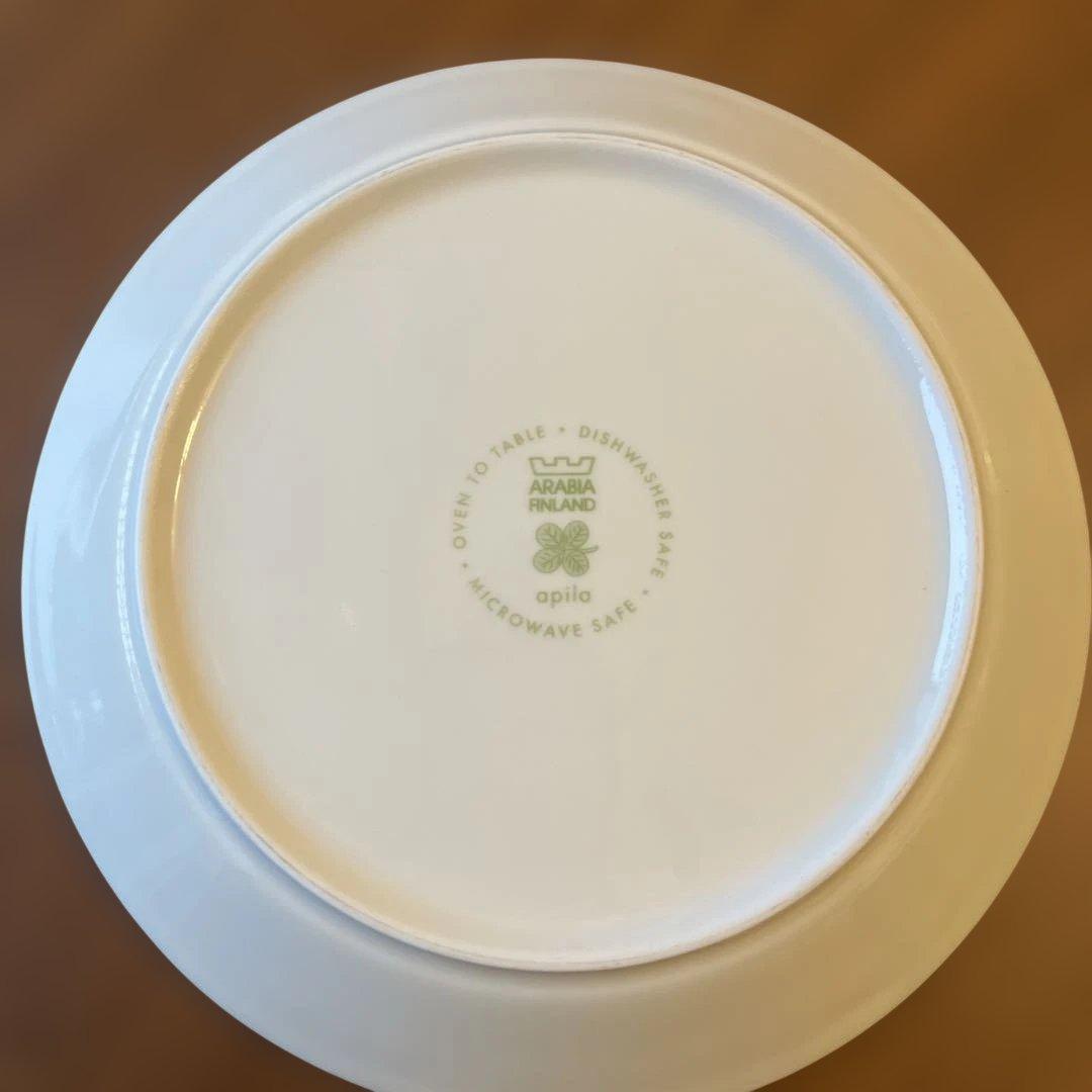 ARABIA apila 21㎝プレート 2枚組