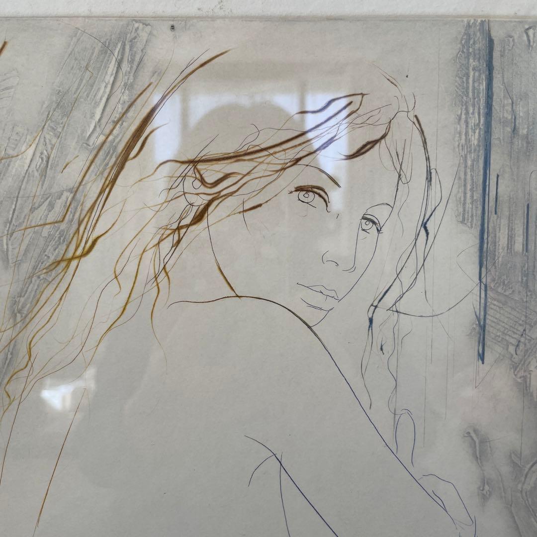 バラディエ　座る裸婦