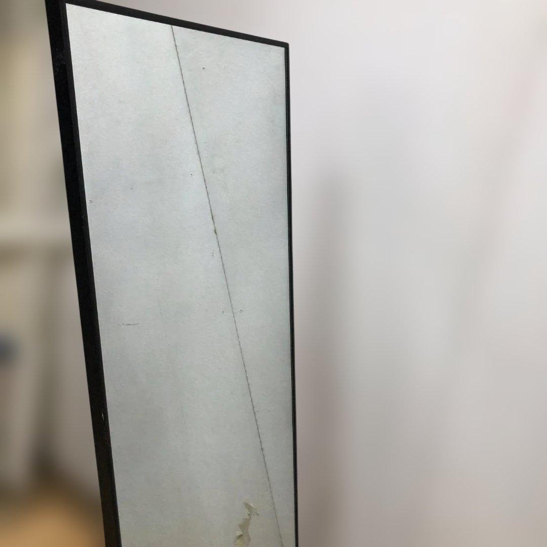 全身鏡 スタンドミラ 姿見 大型 160*50CM ブラック250626-7