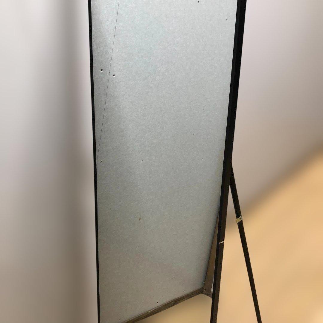 全身鏡 スタンドミラ 姿見 大型 160*50CM ブラック250626-7