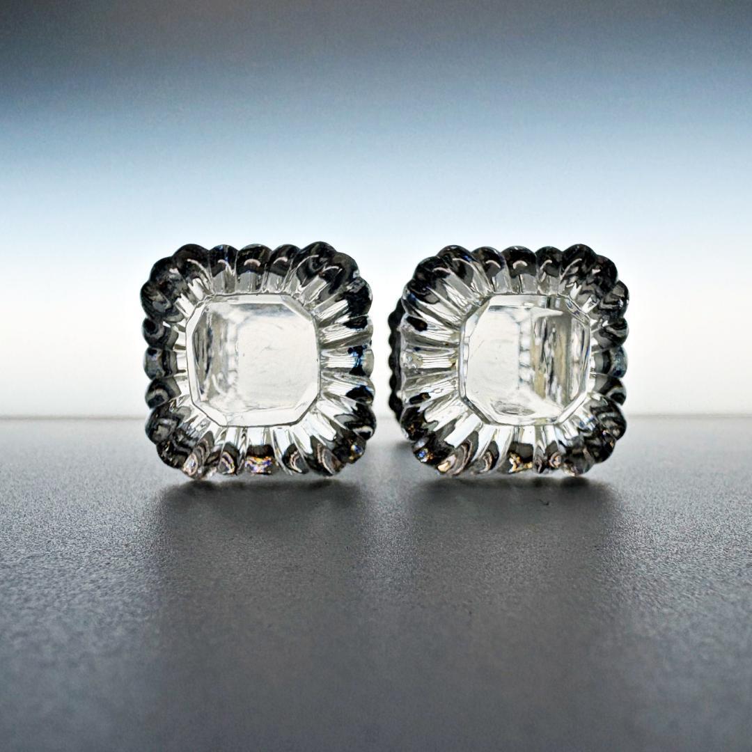 オールド バカラ ルネッサンス デポリ ナイフレスト 2個 ペア セット 箸置き