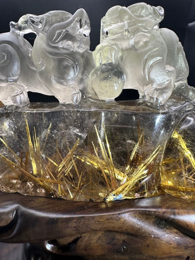 タイチンルチル置物（貔貅）