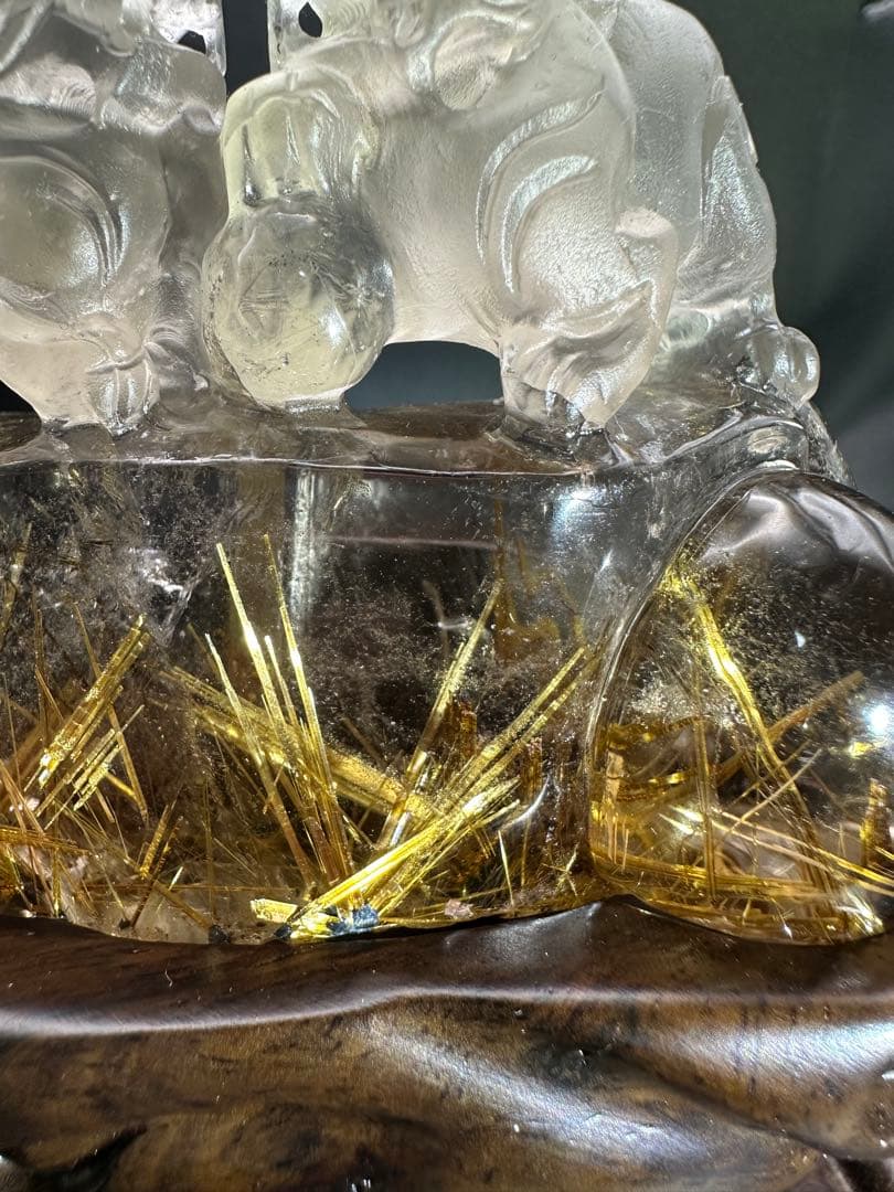 タイチンルチル置物（貔貅）