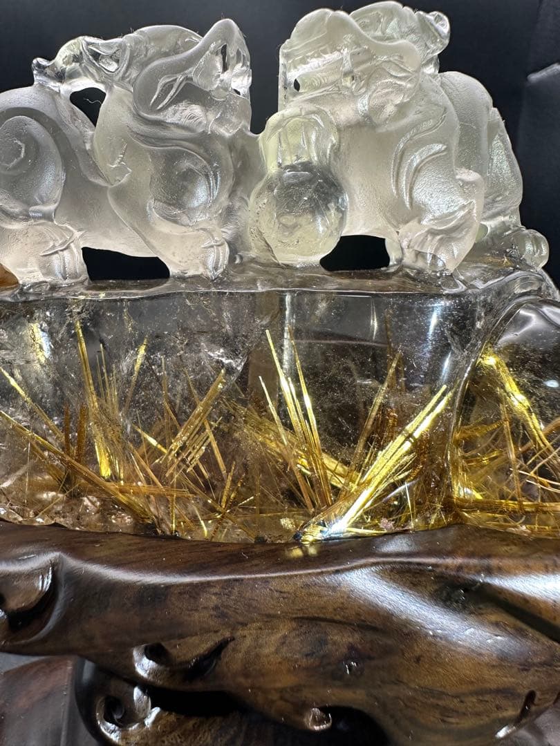 タイチンルチル置物（貔貅）