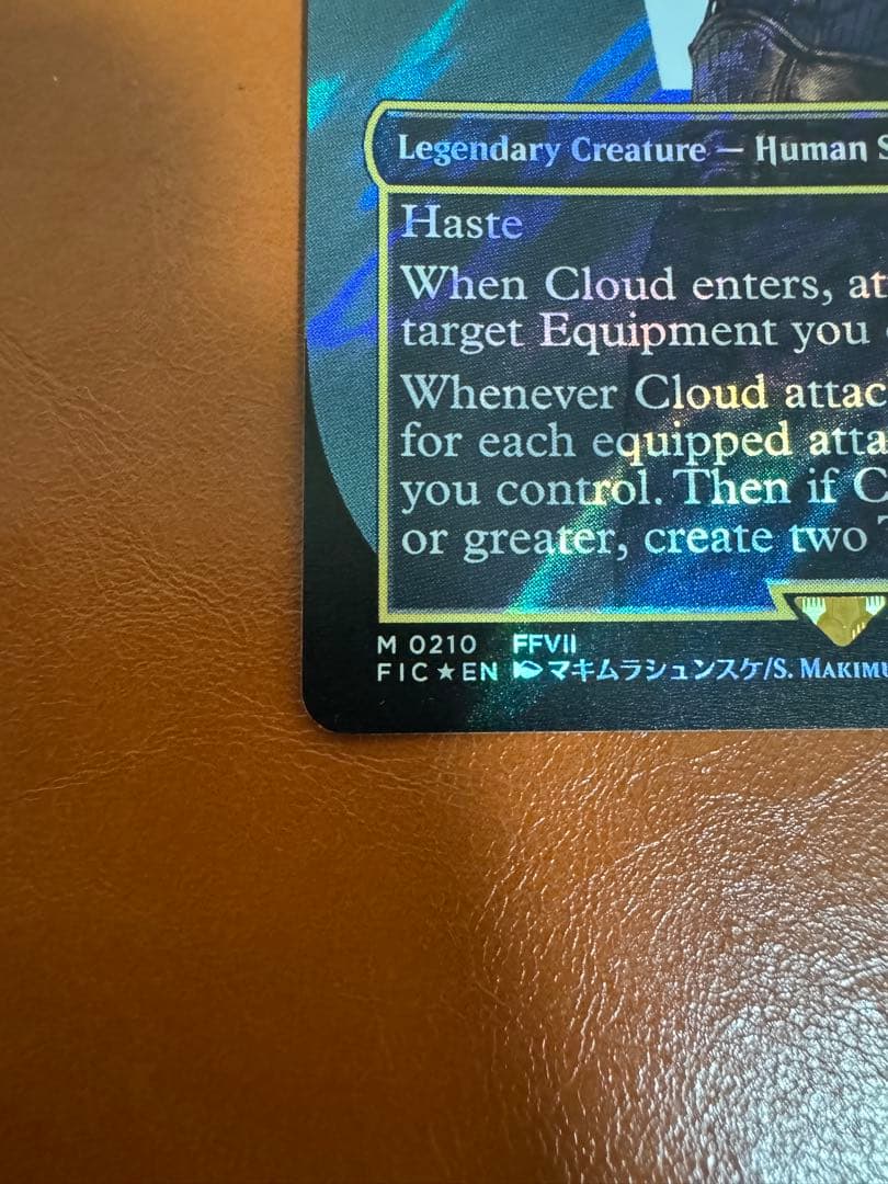 MTG【サージ・Foil】■ボーダーレス■《元ソルジャー、クラウド》 英語