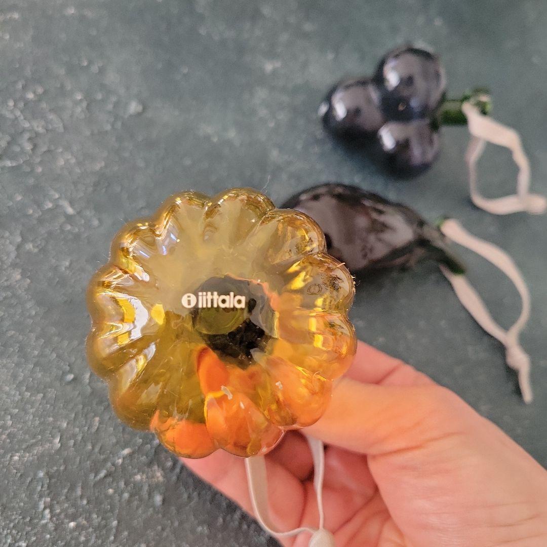 最終値下げ iittala イッタラ ガラス製 オーナメント野菜 セット 廃盤