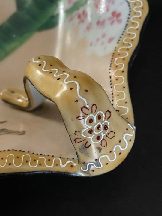 オールドノリタケ　兎柄　トレー