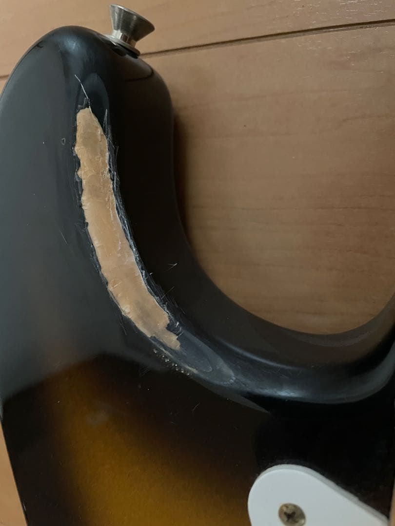 FenderJapanストラトキャスター ジャンク 傷多数 ボリューム接触不良