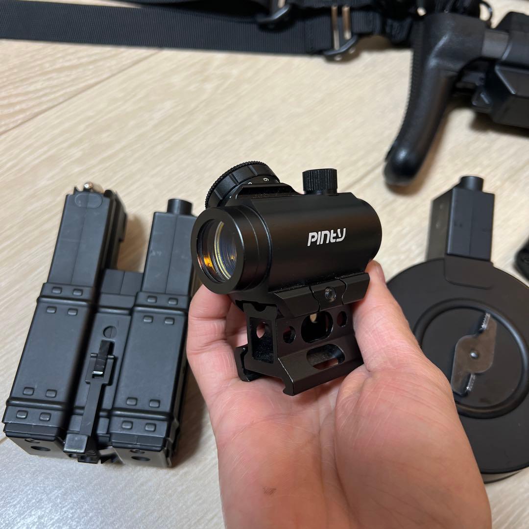 美品　東京マルイ 電動ガン MP5A5 ハイサイクルカスタム　バッテリー付