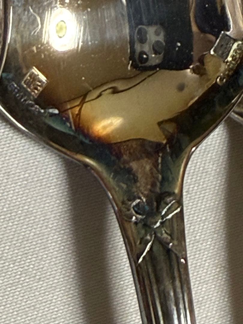 廃盤品クリストフル カトラリー Rubansスプーン15cm4本13.5cm５本