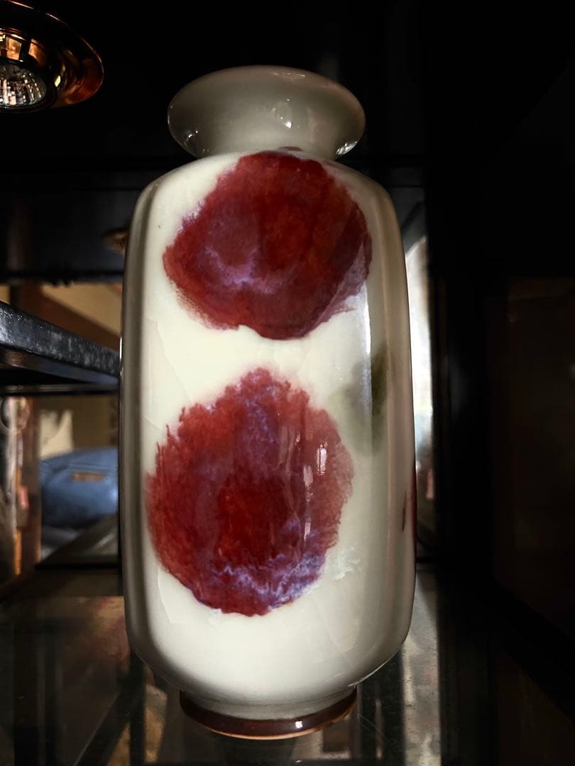 中国美しい　陶磁器 古美術　骨董品　美術　壺　花瓶　一輪挿し