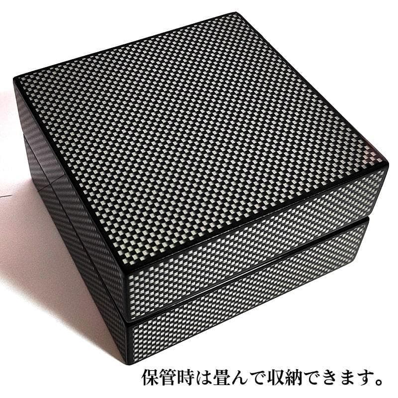 シガー灰皿 カーボン柄 葉巻用ドイツ製 シガーカッター 1本用 たばこ 喫煙具