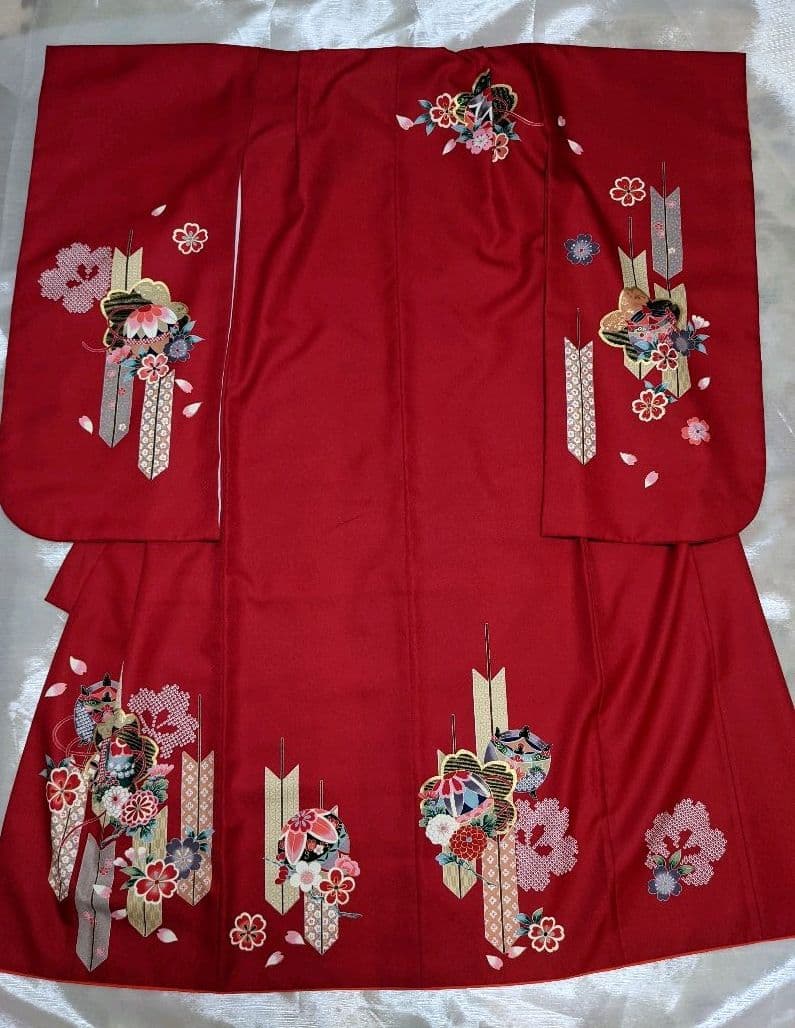 7歳用　着物　七五三 L5