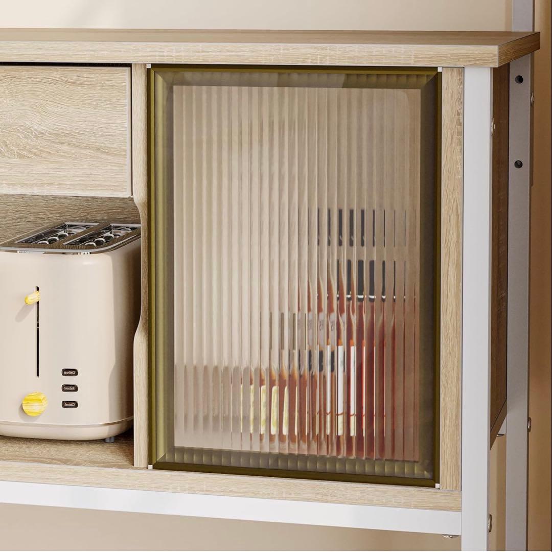 Amazon購入 Bestier キッチンラック 美品LED付き 2 コンサート