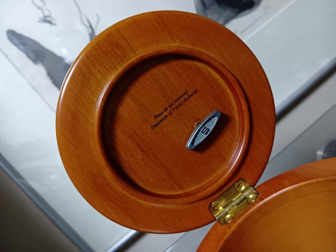 SELANGOR　ピューター　ウッド　テディベア　オルゴール