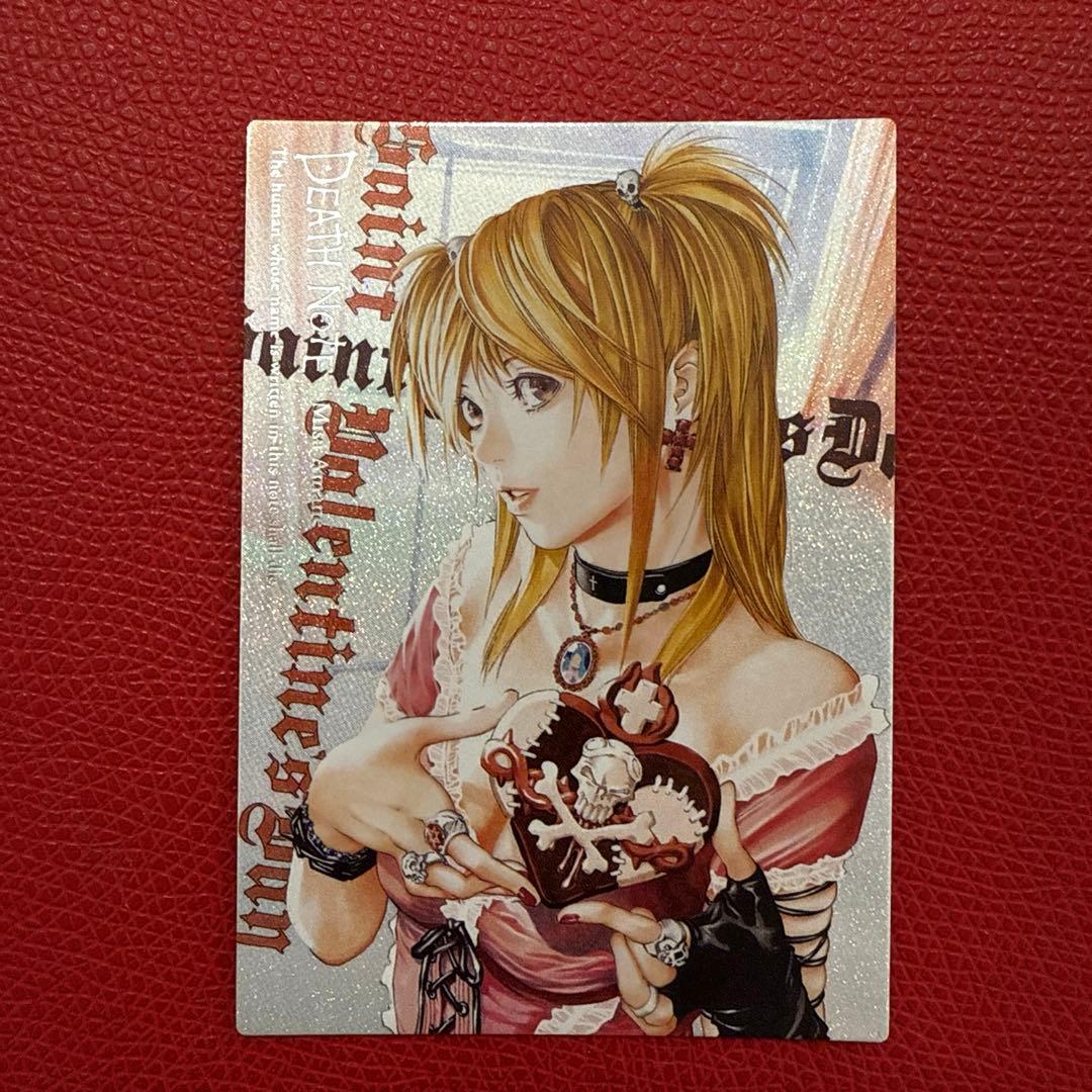 Death Note デスノート トレーディングカード 弥 海砂 あまね みさ