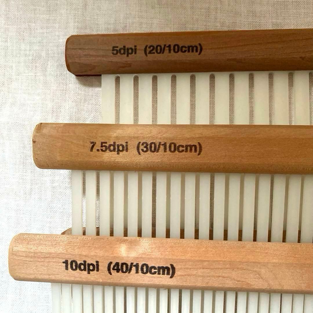 アシュフォードリジットへドル卓上手織り機(60cm) 美品。 取扱い説明書等付き