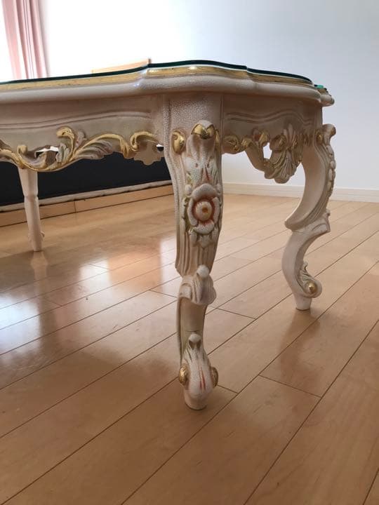 ロココ調　姫系　センターテーブル