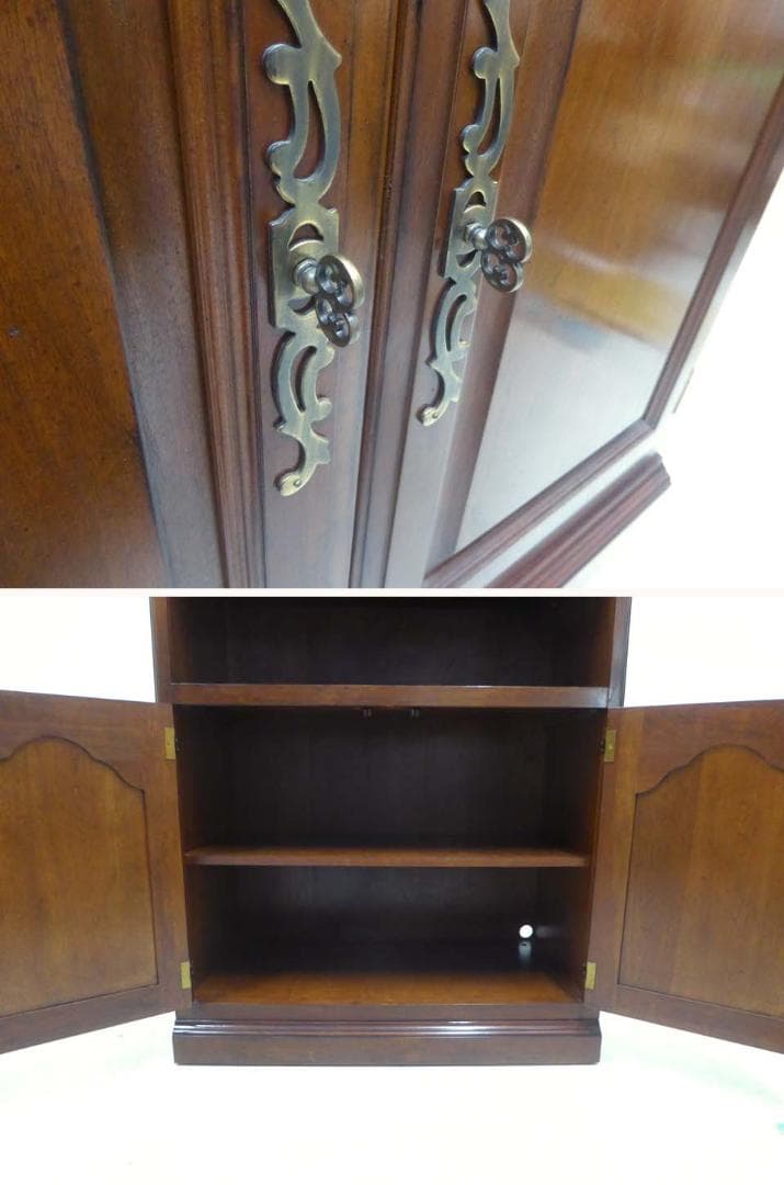 ドレクセルヘリテイジ 飾り棚 ブックシェルフ 本棚 食器棚 カップボード