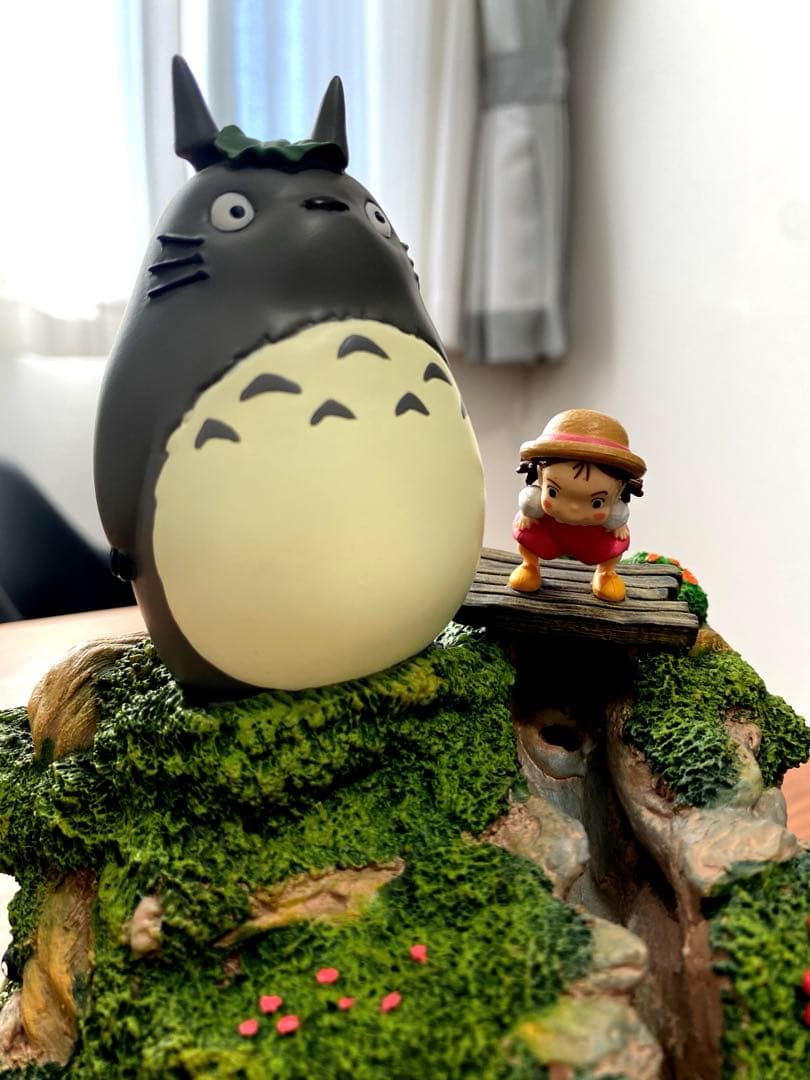 ☆超希少・レア☆となりのトトロ ウォーターガーデン「メイとトトロの川遊び」