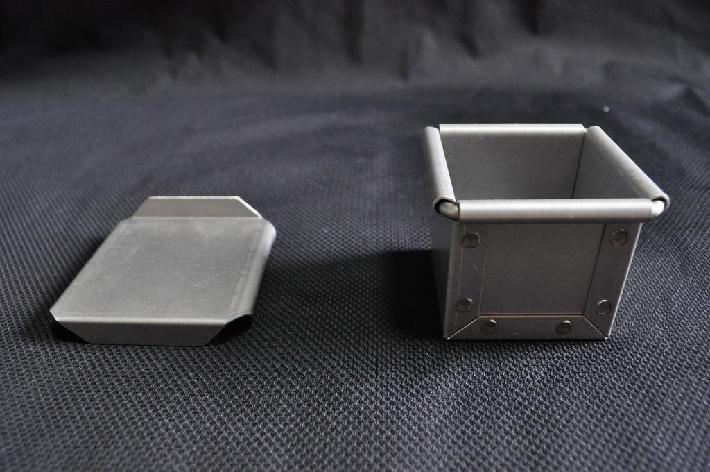 【アウトレット】ミニサイズ５センチ角キューブ パン焼き型36個セット【数量限定】