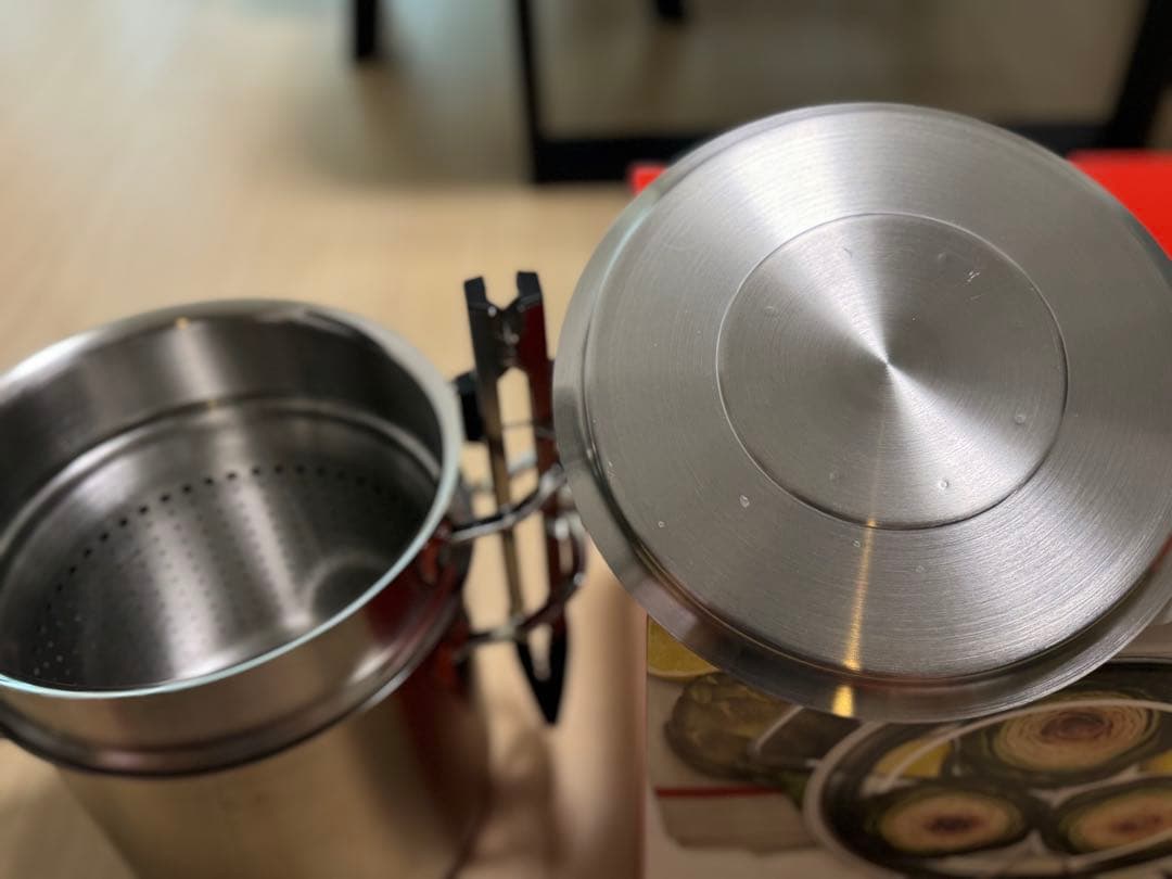 Fissler ステンレススチール 寸胴鍋 パスタ鍋