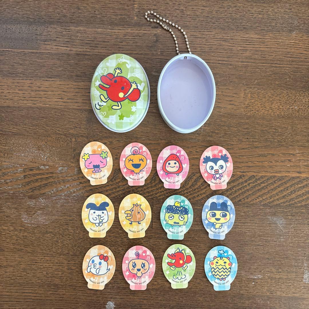 たまごっちシールチップス 缶ケース やったっち 平成レトロ レア