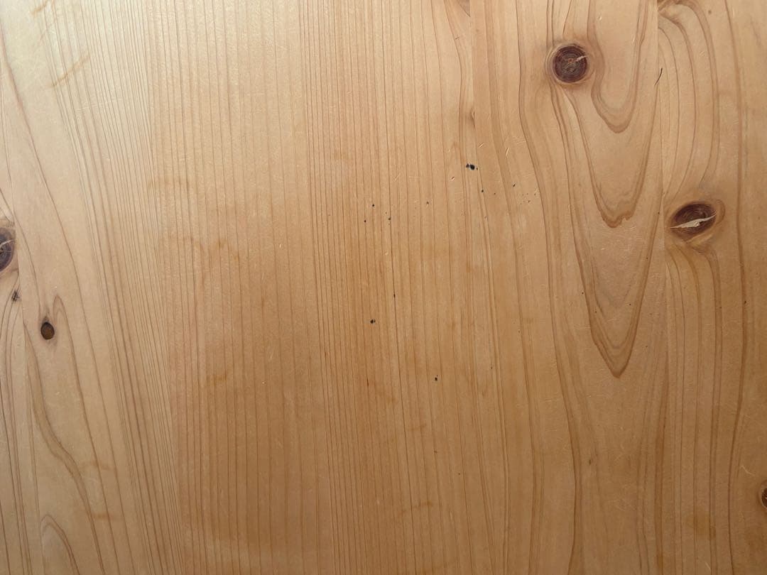 ヒノキ卓 W1200×D600×H720