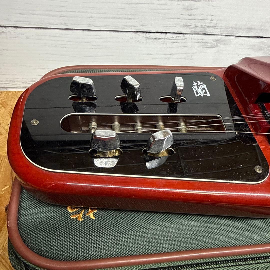 電気大正琴 ケース付き 蘭 鈴木楽器製作所 SUZUKI 【動作未確認