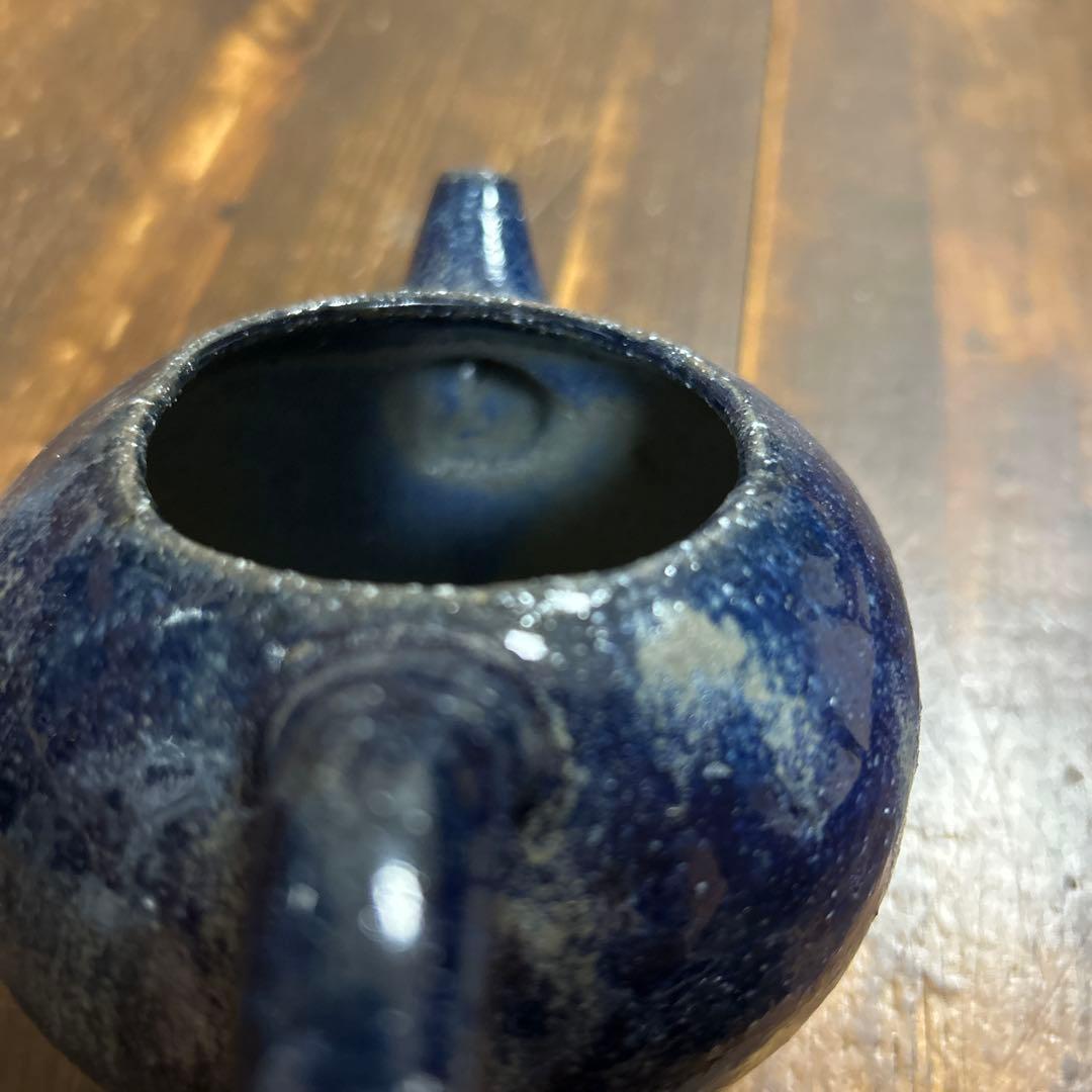 作家　陶芸作家　急須　まんまるな形が可愛い急須　水差し