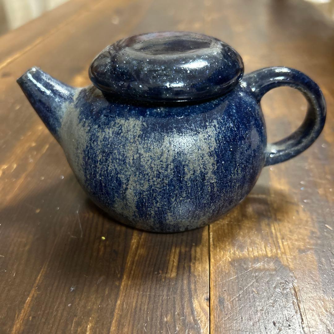 作家　陶芸作家　急須　まんまるな形が可愛い急須　水差し