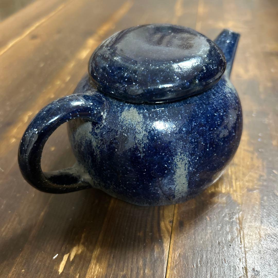 作家　陶芸作家　急須　まんまるな形が可愛い急須　水差し