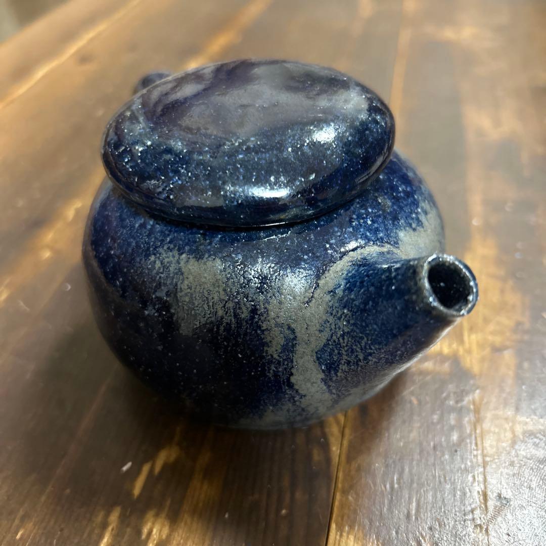 作家　陶芸作家　急須　まんまるな形が可愛い急須　水差し