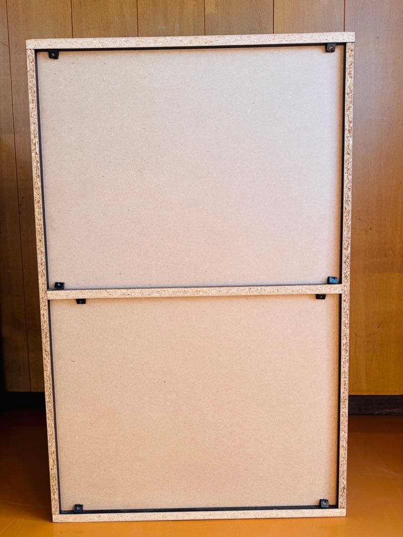 CD・DVD収納ラック 扉付き 大容量 ダークブラウン 93×60×40cm