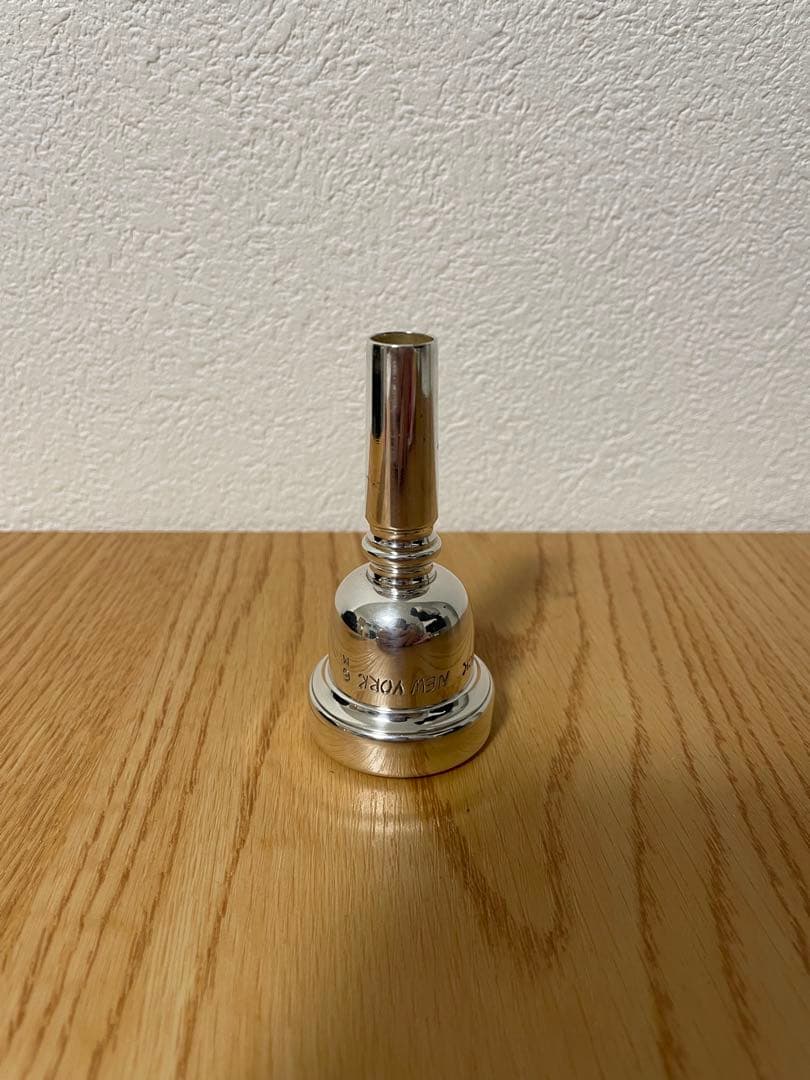 管楽器・吹奏楽器 Greg Black New York 6 Medium Weight Greg Black 6 1/2AL Symphony Tenor Trombone Large Shank Mouthpiece