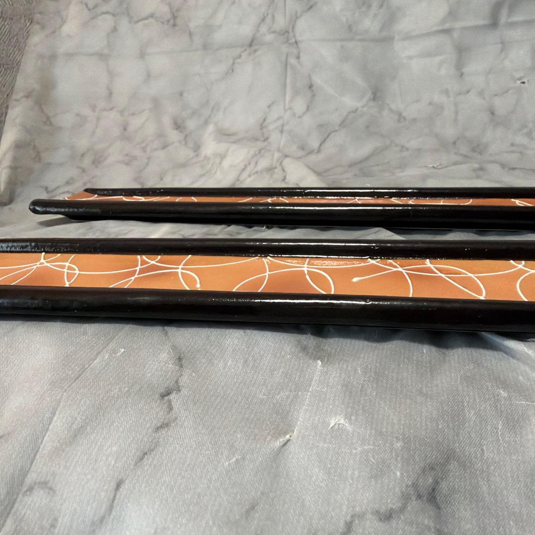 【有田焼】橙色　長皿　8枚