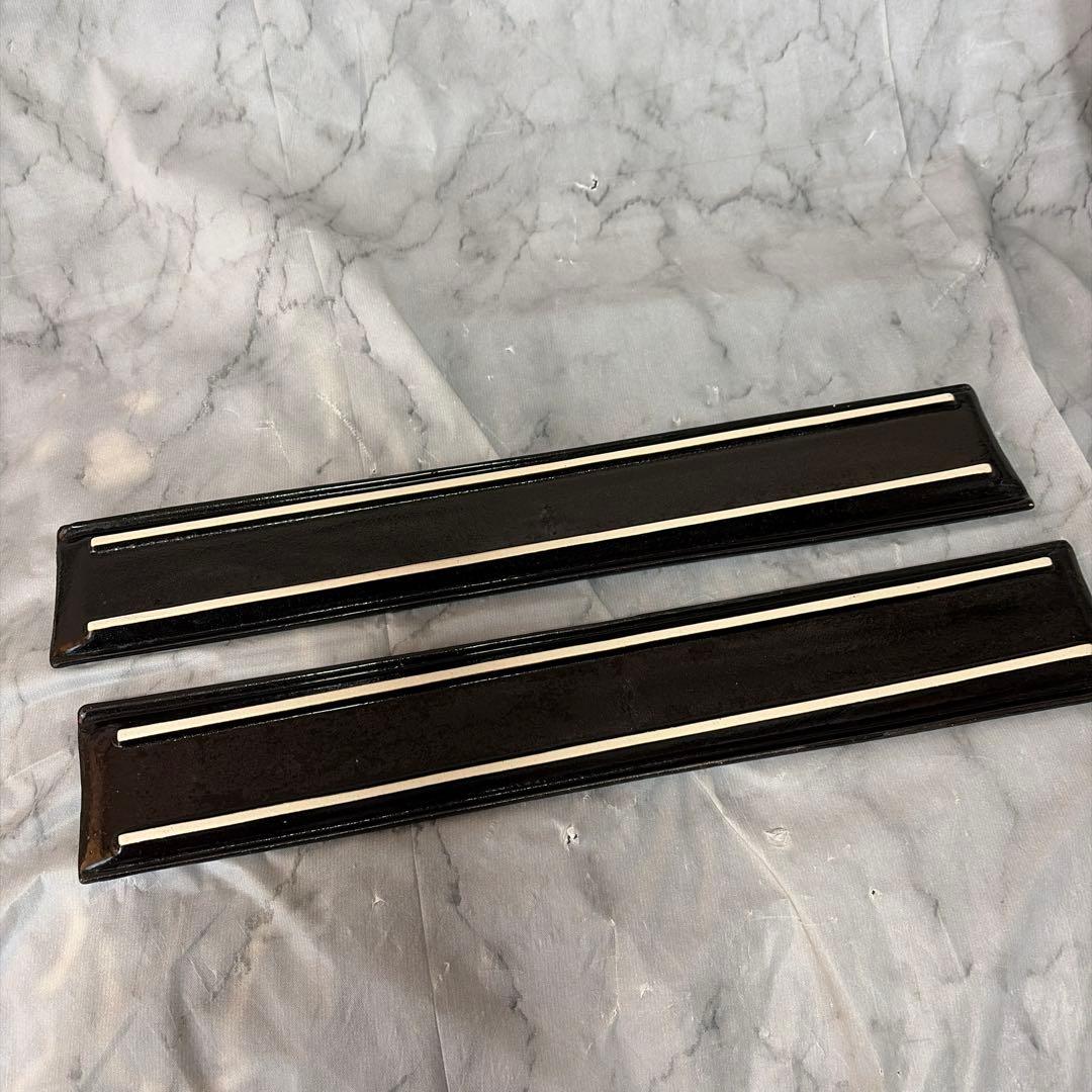 【有田焼】橙色　長皿　8枚